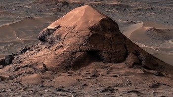 NASA memamerkan panorama terbaru permukaan Mars yang dikirim rover Curiosity dari sebuah lembah yang dijuluki "Valle Grande". (NASA/JPL-Caltech/MSSS)