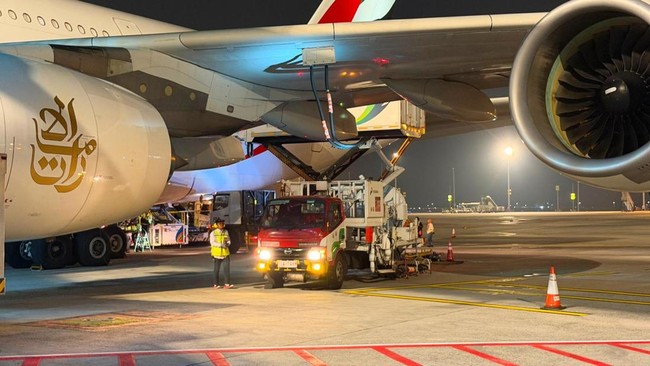 RI Kedatangan Pesawat Raksasa, Pertamina Siap Jaga Layanan Avtur