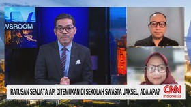 Ratusan Senjata Api Ditemukan di Sekolah Swasta Jaksel, Ada Apa?