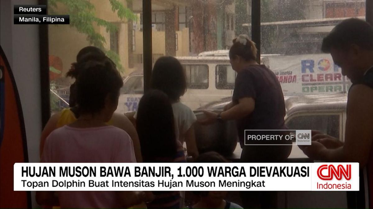 VIDEO: Hujan Muson Picu Banjir, 1.000 Warga Dievakuasi