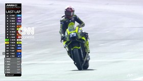 Raul Fernandez meraih kemenangan MotoGP Inggris 2026 di Sirkuit Silverstone pada Minggu (9/8).