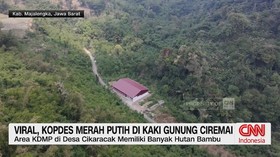 Viral, Kopdes Merah Putih Di Kaki Gunung Ciremai