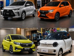 Harga Beda Tipis, Pilih Wuling Aira ev atau Agya-Brio Satya Cs?