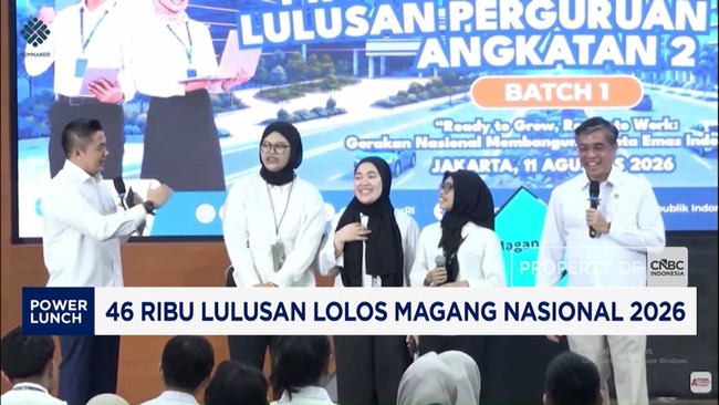 Video: 46 Ribu Lulusan Lolos Magang Nasional 2026, Siap Bekerja!