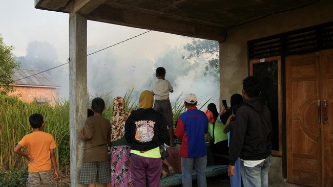 Karhutla di Palembang Capai Pemukiman Warga