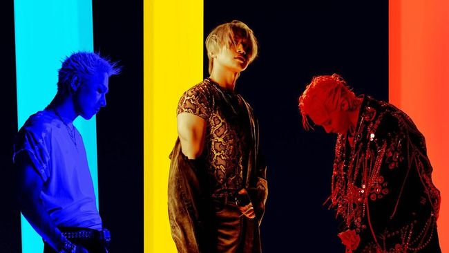 BIGBANG edisi 2026 dengan tiga member.