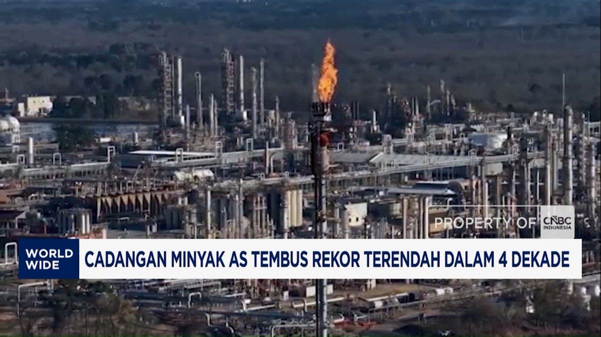 Video: Cadangan Minyak AS Tembus Level Terendah Dalam 4 Dekade