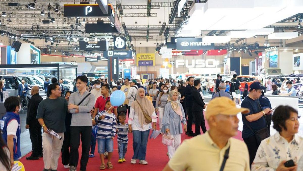 Pengunjung GIIAS 2026 Naik, Test Drive Membeludak