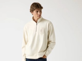 Review Sweater Mock Neck Half-Zip: Cukup Hangat Buat AC Kantor?