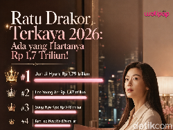 Ratu Drakor Terkaya 2026, Ada yang Hartanya Rp 1,7 Triliun!
