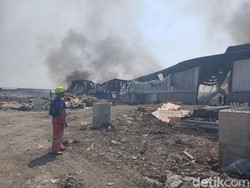 Kebakaran Gudang Limbah di Bebres Akhirnya Padam Usai 4 Hari Dilalap Api