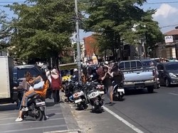 Tawuran Antarsiswa di Jalan Andi Djemma Makassar Dibubarkan Warga-Ojol