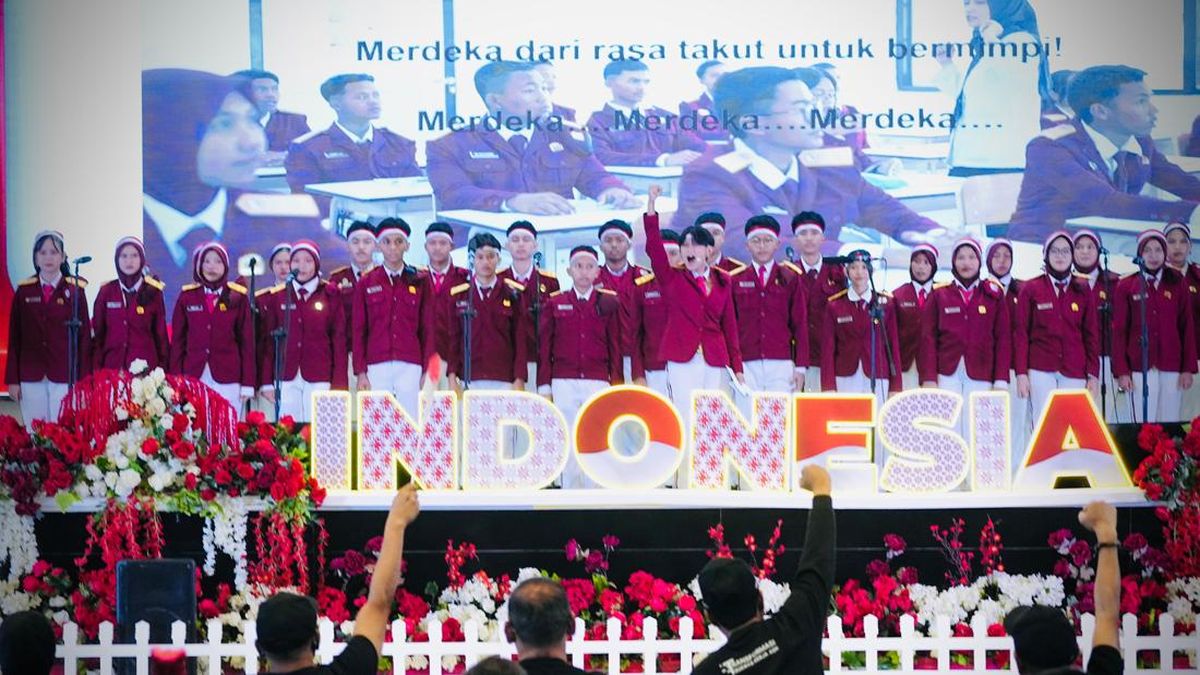 Puisi dari Siswa Sekolah Rakyat Buka Peringatan HUT RI ke-81 Kemensos
