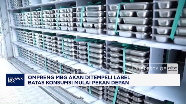 Video: Ompreng MBG Akan Ditempeli Label Batas Konsumsi Pekan Depan