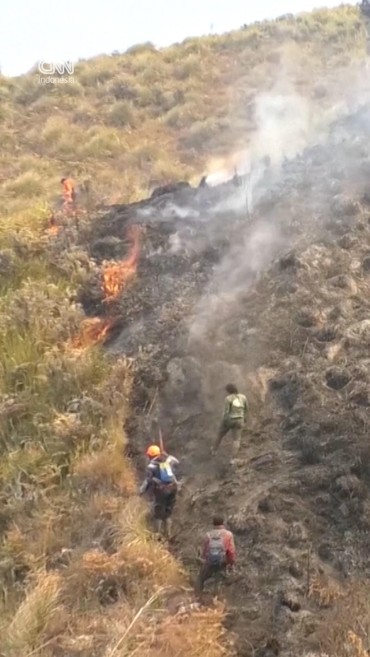 Karhutla Bromo Meluas Hingga 899 Hektare