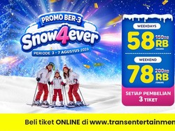 Trik Hemat Main Salju di Trans Snow World Surabaya, Cek di Sini!
