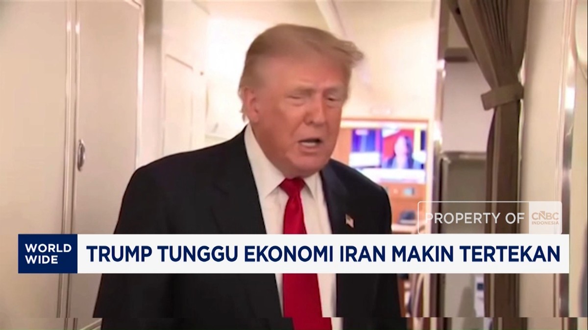 Video: Trump Tunggu Ekonomi Iran Makin Tertekan