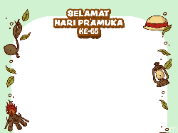 75 Twibbon Hari Pramuka 2026 Lengkap Caption, Yuk Ramaikan di Medsos!