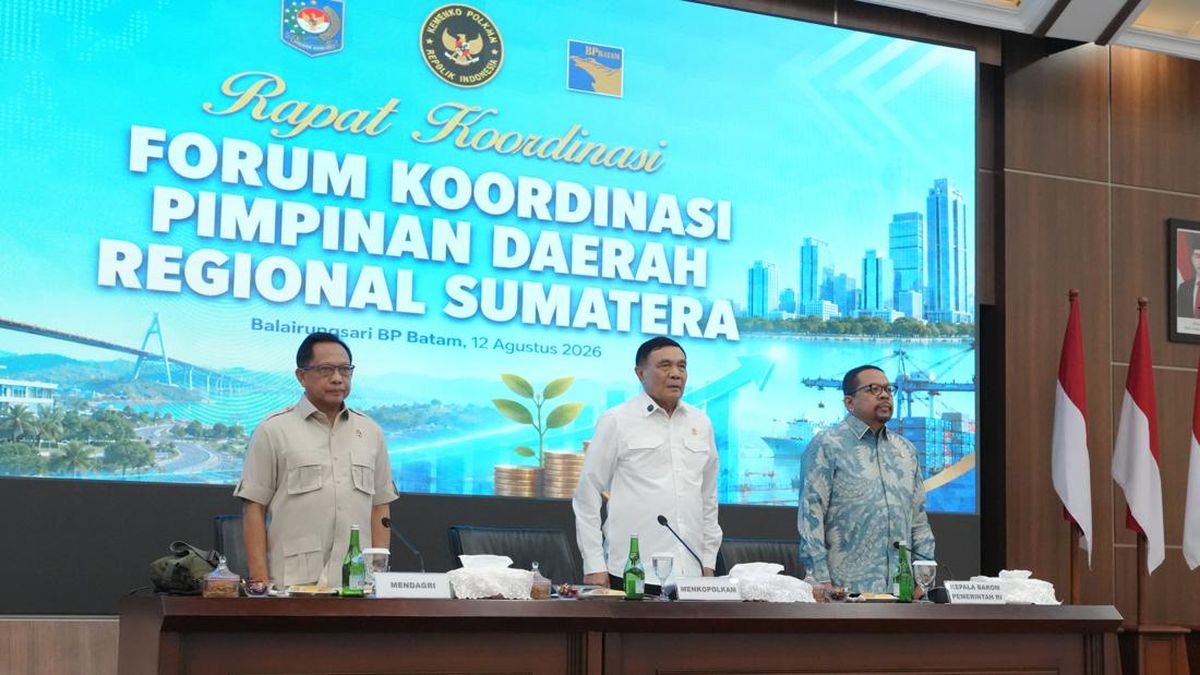 Mendagri Dorong Forkopimda Sumatra Solid Jaga Stabilitas dan Ekonomi