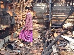 Kebakaran Kandang di Pandeglang, 100 Kambing Terpanggang