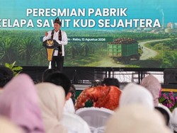 Menkop Resmikan Pabrik CPO KUD Sejahtera di Muba