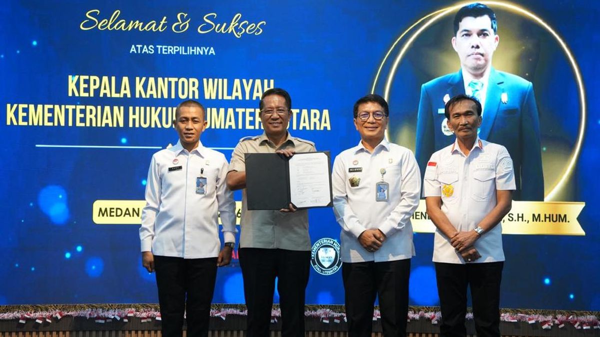 Menkum Supratman Serahkan Pemilihan KaKanwil Sumut Lewat E-Voting