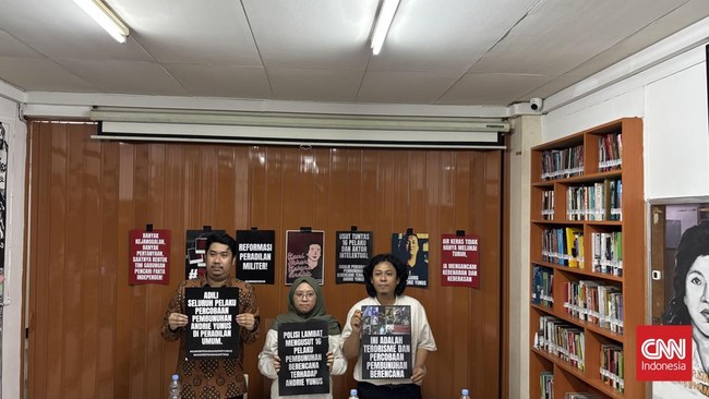 Tim Advokasi untuk Demokrasi (TAUD) yang menjadi pendamping hukum Wakil Koordinator Eksternal Komisi untuk Orang Hilang dan Korban Tindak Kekerasan (KontraS), Andrie Yunus, menyebut empat anggota Detasemen Markas Badan Intelijen Strategis (BAIS) TNI 