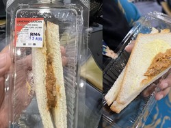 Beli Sandwich Sarden Rp 17 Ribu, Pelanggan Kaget Isinya Secuil