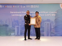 BNI Perkuat Tata Kelola Pengembangan SDM Lewat LSP dan Sertifikasi ISO