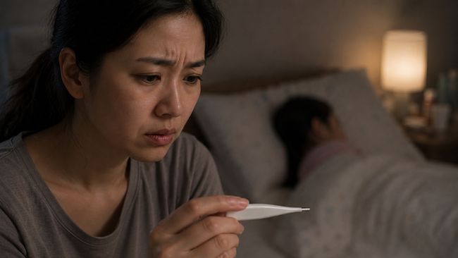 Si Kecil Demam Tinggi Tengah Malam, Kapan Perlu ke RS dengan Dokter Anak Siaga 24 Jam?