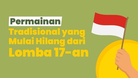 INFOGRAFIS - Permainan Tradisional yang Mulai Hilang dari Lomba 17-an