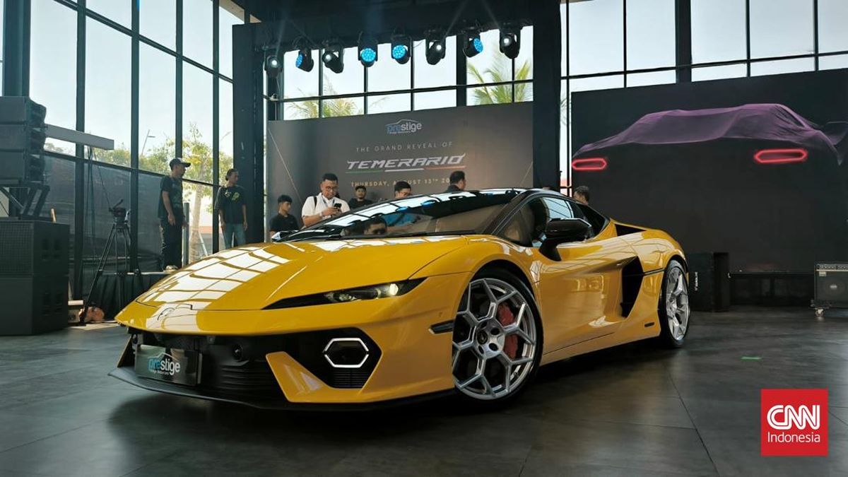 Mobil Hybrid Lamborghini Temerario Kini Dijual di Indonesia