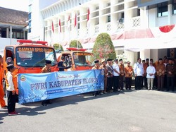 Blora Kekeringan, PWRI Salurkan 50 Tangki Air Bersih untuk Warga