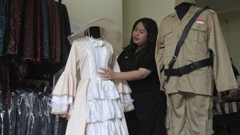 Sewa Baju Adat dan Kostum Perjuangan Meningkat Jelang HUT RI