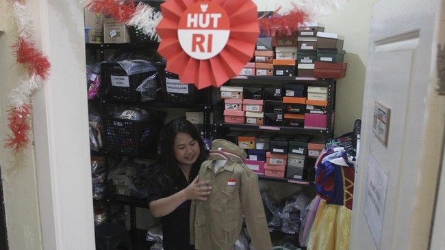 Sewa Baju Adat dan Kostum Perjuangan Meningkat Jelang HUT RI