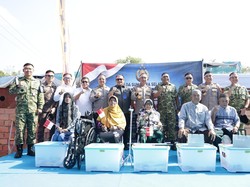 Polda Sumsel Gelar Bakti Sosial & Layanan Kesehatan bagi Warga Banyuasin