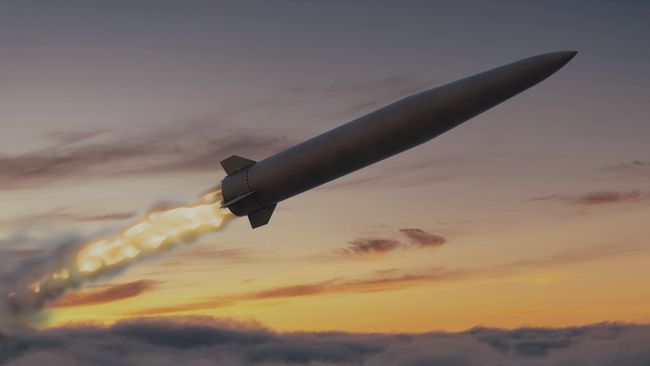 Rudal balistik FP-9 buatan startup Ukraina. (Dok. firepoint.technology)