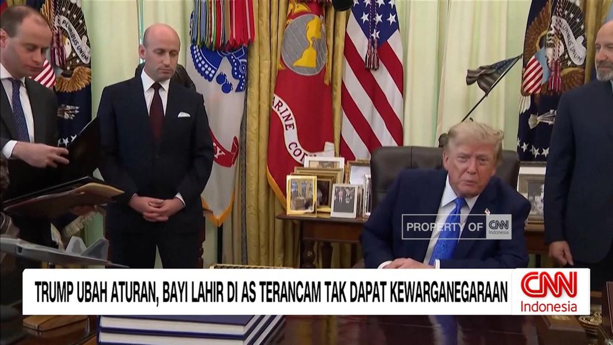 VIDEO: Bayi Lahir di AS Terancam Kehilangan Kewarganegaraan