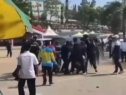 Tim PN Vs Setda Soppeng Adu Jotos Saat Lomba Massallo Peringati HUT RI