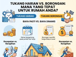 Tukang Harian Vs Borongan, Pilih Mana buat Bangun Rumah?