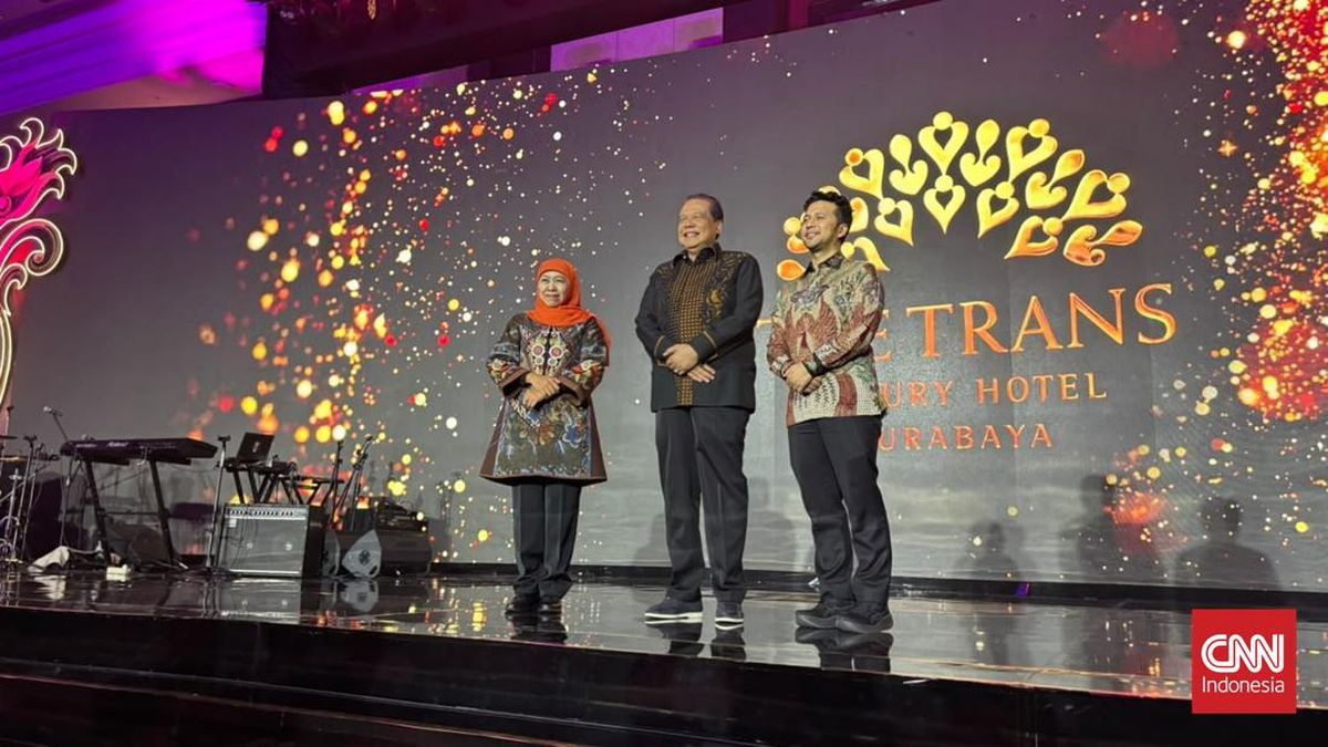 Chairul Tanjung Bersama Khofifah Resmi Buka Trans Hotel Surabaya