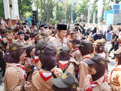 Apel Besar HUT Pramuka di Lamongan, Bupati Ajak Generasi Muda Ambil Peran