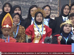Prabowo Perkenalkan Citra di Sidang Tahunan MPR, Siswa Sekolah Rakyat Juara Karate