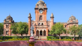 Mahatma Gandhi Town Hall (old name - King Edward Hall) in Indore, India