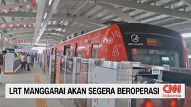 LRT Manggarai akan Segera Beroperasi