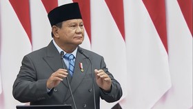 Presiden Prabowo Subianto menyampaikan pidato kenegaraan dalam rangka Penyampaian Pengantar/Keterangan Pemerintah atas RUU tentang APBN Tahun Anggaran 2027 beserta Nota Keuangannya saat Sidang Paripurna Pembukaan Masa Persidangan I DPR Tahun Sidang 2