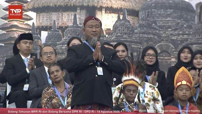 Prabowo Tiba-Tiba Hadirkan Sosok Joko di Gedung DPR, Siapa Dia?