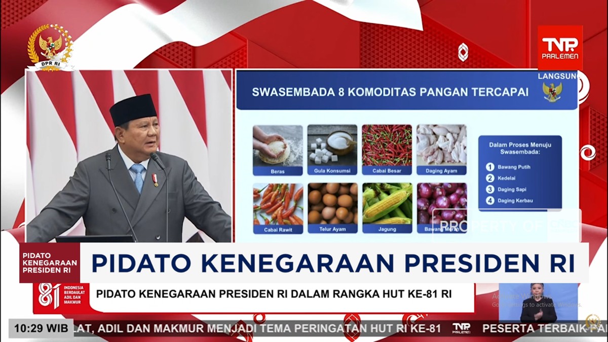 Video: Prabowo Jamin Ekonomi Aman, PDB Bisa Tembus 6% di Akhir 2026