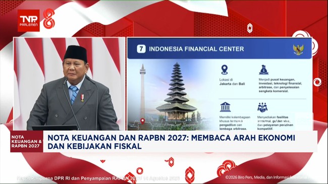 Video: Prabowo Tunjuk Jakarta dan Bali Jadi Pusat Keuangan Indonesia