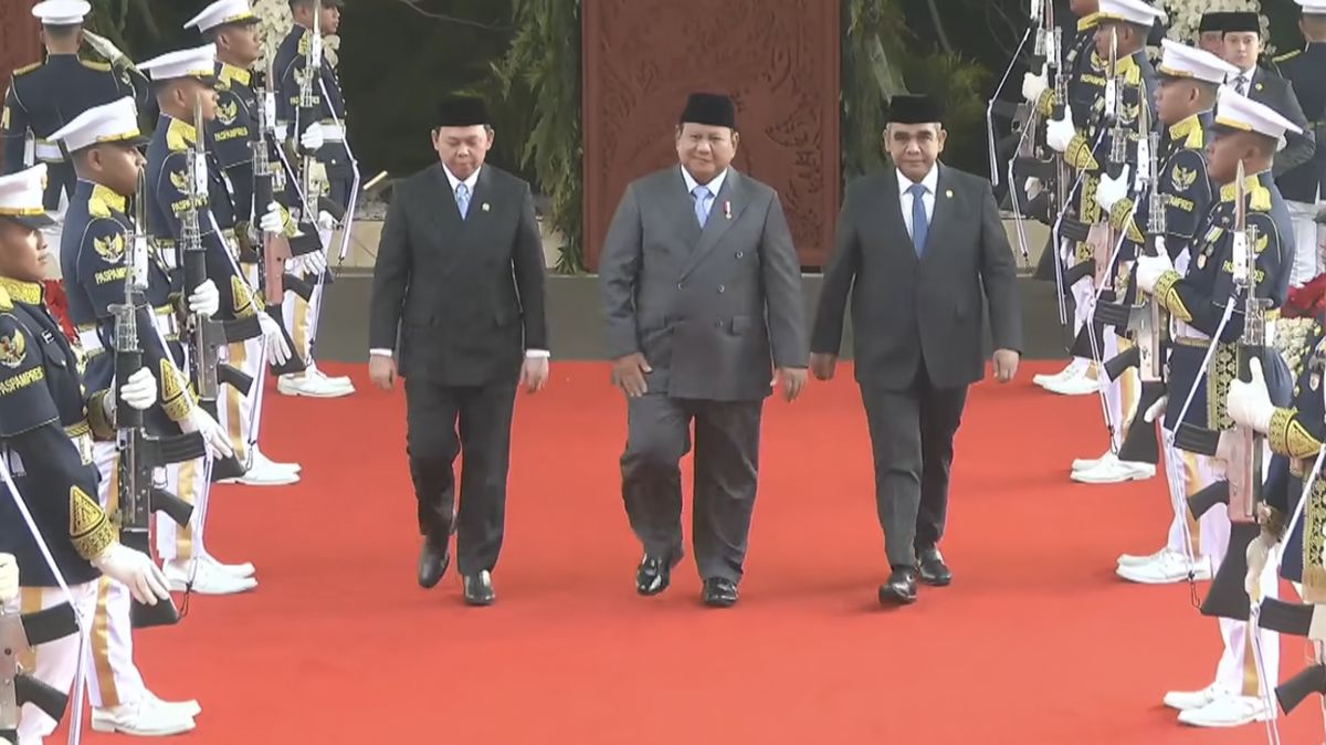 Prabowo Tiba di Gedung DPR, Bakal Sampaikan 2 Pidato Hari Ini
